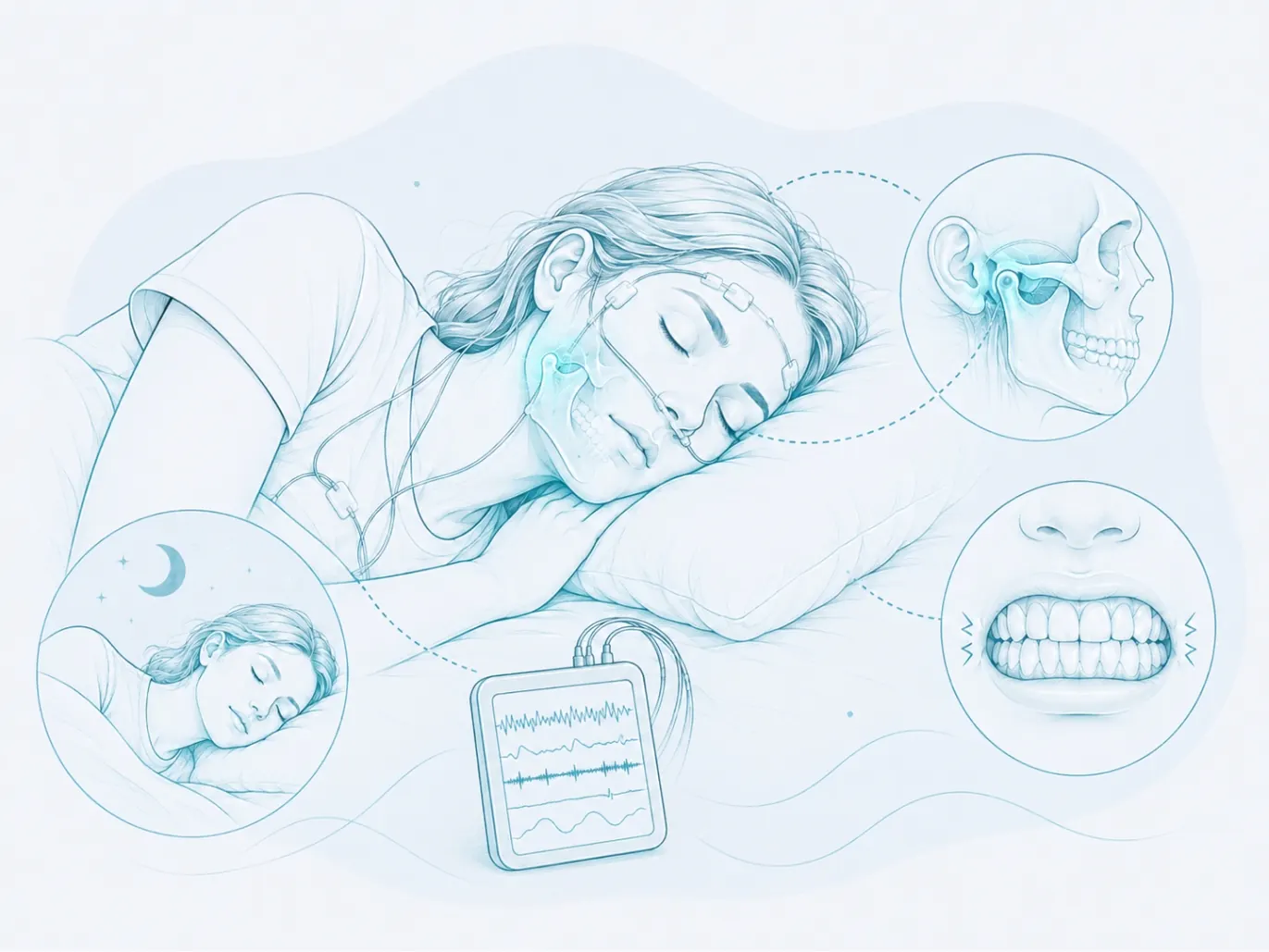 Ilustración sobre tratamiento integrado dolor-sueño